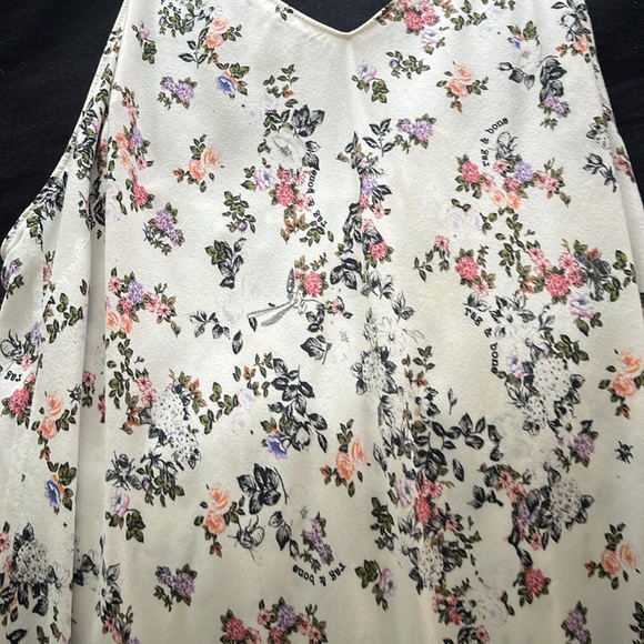 Rag and Bone floral slip dress . Size 6 . Preowned. - Picture 3 of 4
